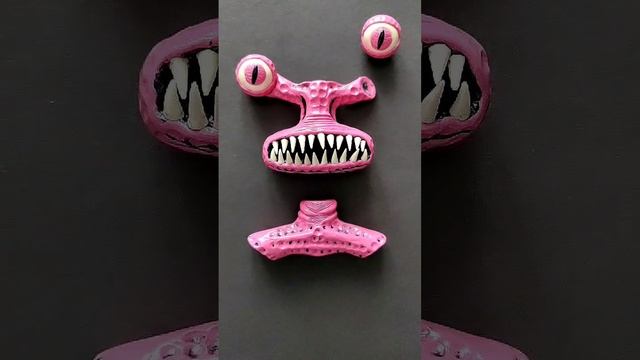 Роблокс ?Радужные друзья - Розовый монстр / Rainbow Friends Pink - из пластилина #shorts смотреть онлайн