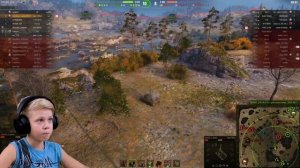 Школьник Бомбит в Танках ! Подбил и Купил Новый Танк в WoT