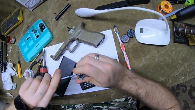 ДР#8 TDC Mod для Cyma Glock 18c (cm030) и полная разборка