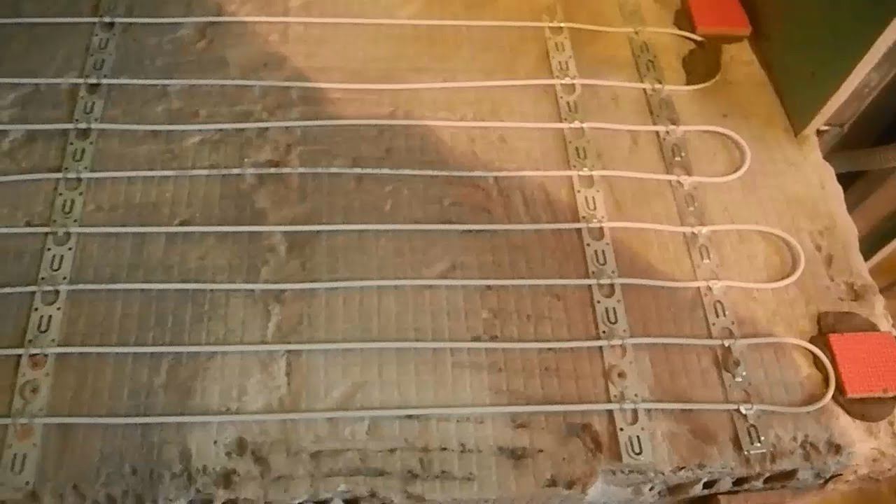 Как сделать электрический теплый пол ч.2 смотреть онлайн