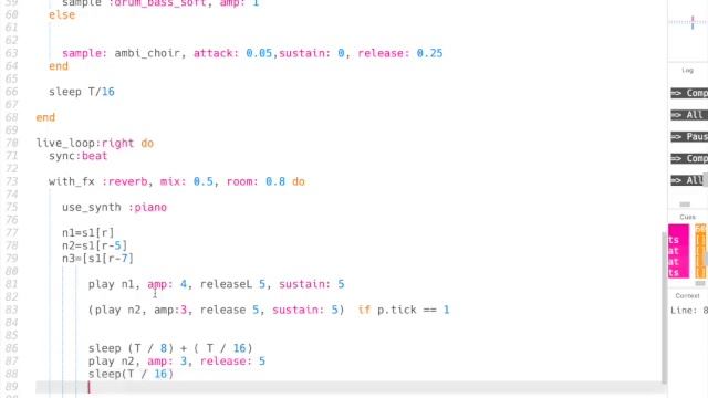 Generating random music in Sonic Pi (using Markov Chains) смотреть онлайн
