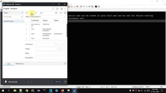 Install Selenium IDE in Chrome, Firefox, Edge Chromium and Record, Play, Save, Import script смотреть онлайн