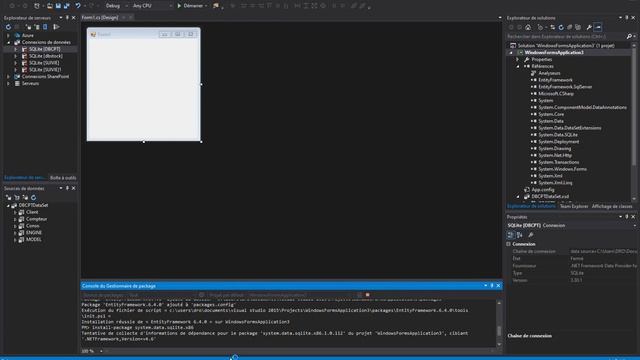 EntityFramework sqlite смотреть онлайн
