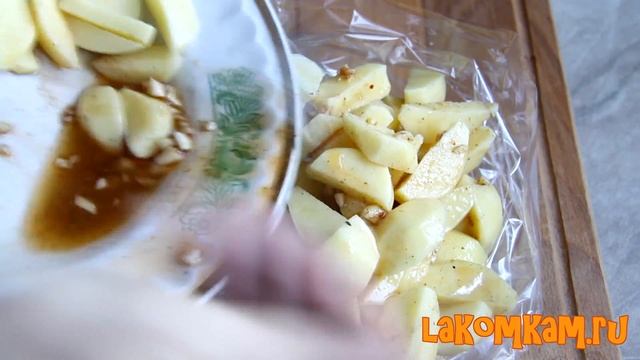 Что приготовить на ужин быстро, вкусно, недорого? Картофель в чесночном соусе в рукаве. Мега рецепт смотреть онлайн