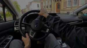 SUBARU XV POV DRIVE