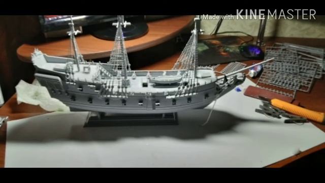 Сборка корабля Джека воробья черная жемчужина от компании звезда смотреть онлайн
