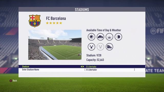 FIFA 18 CAMP NOU HOW TO CHANGE STADIUMS IN CAREER MODE смотреть онлайн