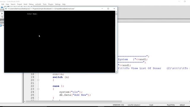 Blood Bank Management System C++ Project смотреть онлайн