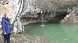 Пещера-грот Коба-Чаир и водопад Мердвен-Тубю.с. Родное. Крым.