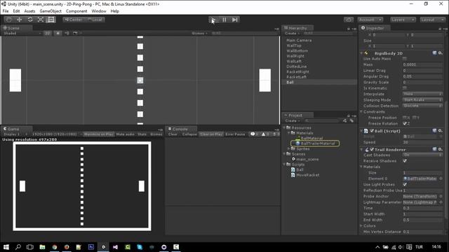 2- Public GIT PROJECT: 2D-Ping-Pong - Trailer Effect смотреть онлайн
