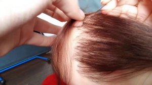 Как я прошиваю волосы куклам реборн