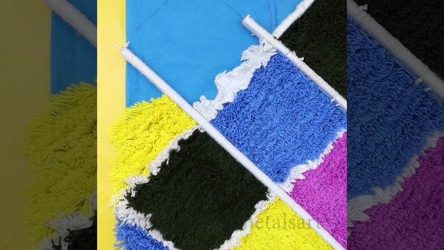 WOW!!! Beautiful 10 Doormat Making Idea - With Old Clothes смотреть онлайн