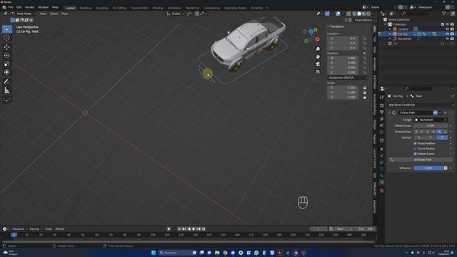 Blender Beginner animation tutorial : Get free cars, animate them and create a studio смотреть онлайн