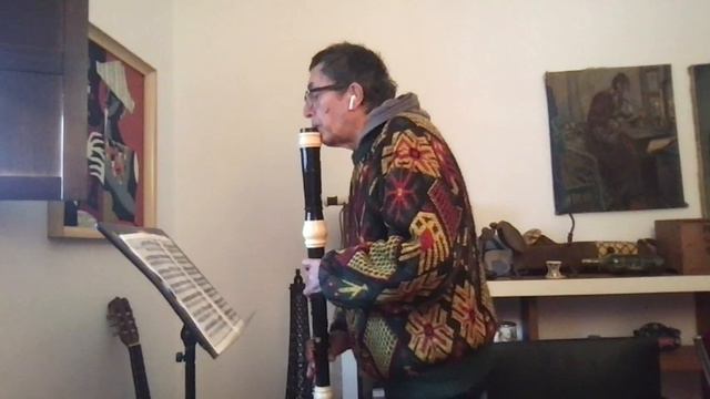 B. Marcello, Sonata 10 op 2, 1, Largo, for bass recorder and bc смотреть онлайн