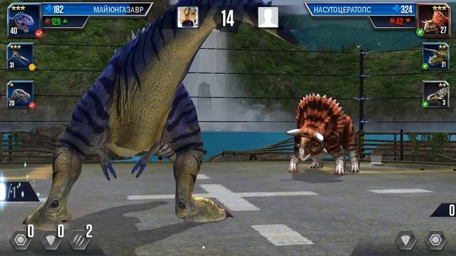 ПЕРВЫЙ ГИБРИД АЛАНГОЗАВР - Jurassic World The Game #5 смотреть онлайн