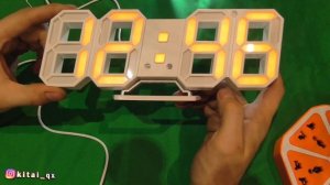 3D LED Цифровые настольные настенный  часы с aliexpress