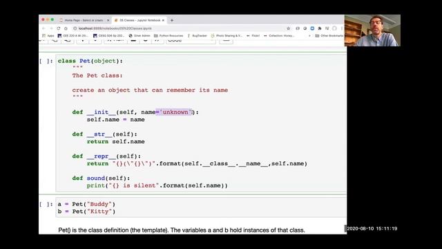 Python Quickstart Tutorial: OOP 1 - defining Classes смотреть онлайн