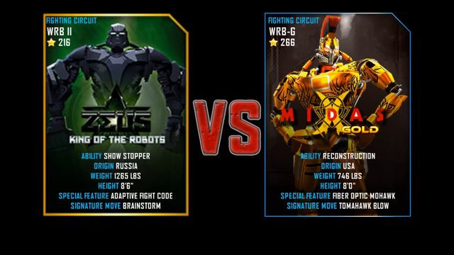 Real Steel WRB ZEUS - King Of The Robots VS WRB II & III NEW ROBOT (Живая Сталь) смотреть онлайн
