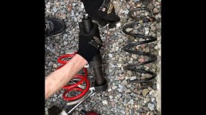 Ford Mondeo mk4  front lowering springs replacement