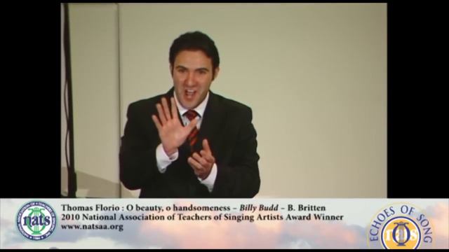 2010 NATSAA Winner, Thomas Florio : O beauty, o handsomeness - Billy Budd - Britten смотреть онлайн