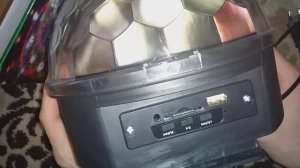 MP3 LED MAGIC BALL LIGHT Обзор дискошара за 500 рублей!