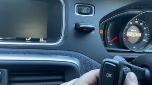 Volvo V40 oil level check without dipstick