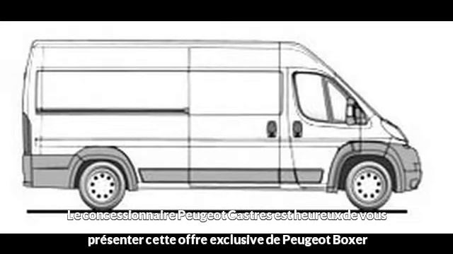 Offre de Peugeot Boxer Fourgon 333 L2H2 2.0 BlueHDi 130 Premium Pack de en vente à CASTRES смотреть онлайн