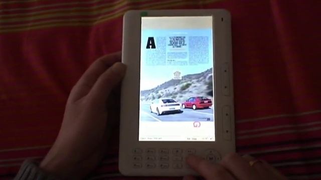 EReader EB2729 Rockchip Livre électronique Ebook Reader 7 Pouces