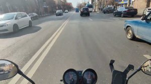 Февральская покатушка на 125 альфе