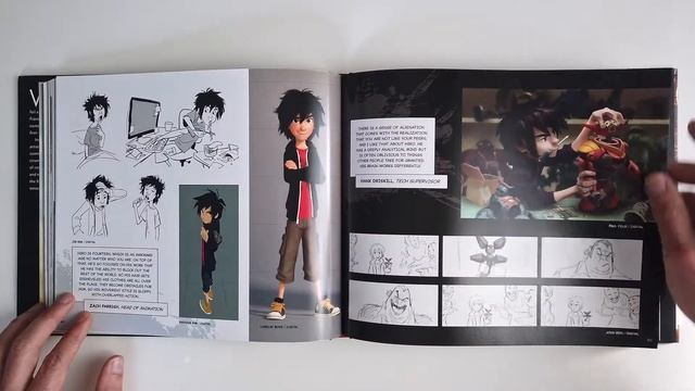 The Art of Big Hero 6 (flip through) Baymax Disney Artbook смотреть онлайн