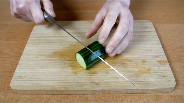 Карвинг из огурца! 11 Способов нарезки огурца. Украшения к праздничному столу смотреть онлайн
