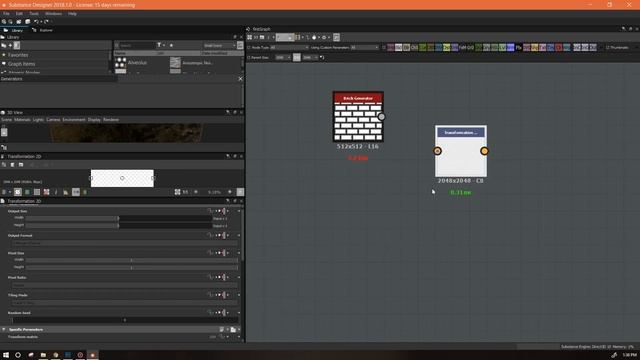 Substance Designer Basics - Output / Input Nodes, Brick Generator & Normal Nodes смотреть онлайн