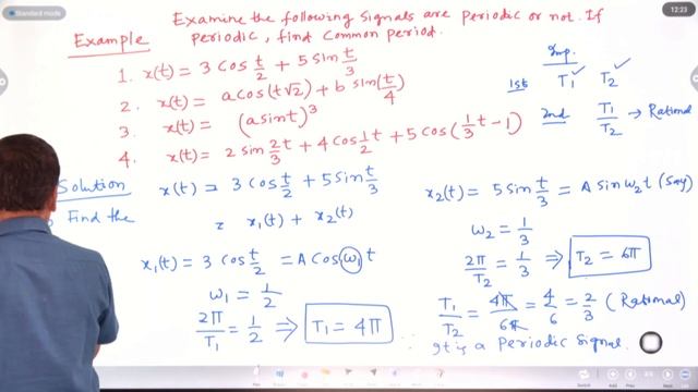 Digital signal processing, Numerical on continuous time Periodic and Aperiodic signal. Lacture-6 смотреть онлайн