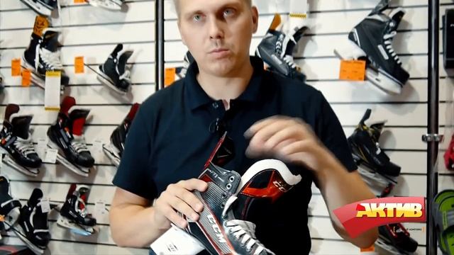 Коньки CCM Jetspeed FT1! Особенности модели! смотреть онлайн