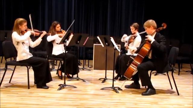 MYSO Chamber Recital - Schubert Quartet No 3 in B flat - Quattro Corde Quartet смотреть онлайн
