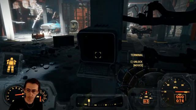 Fallout 4 Walkthrough Part 27 - Corvega power plant in Flames Power Armor смотреть онлайн