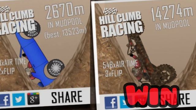 Hill Climb Racing | Rally Car vs Dune Buggy | Battle Vehicles | Part 1 смотреть онлайн