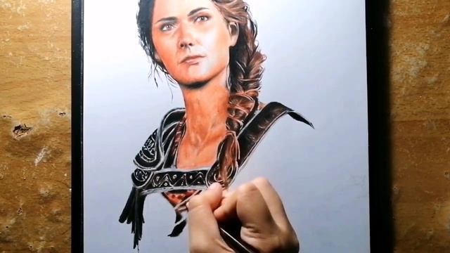 Kassandra Drawing | Assassin's Creed Odyssey смотреть онлайн