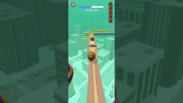 Going Balls - Epic Race Level 1195 - 1196 (Android ios Gameplay) смотреть онлайн