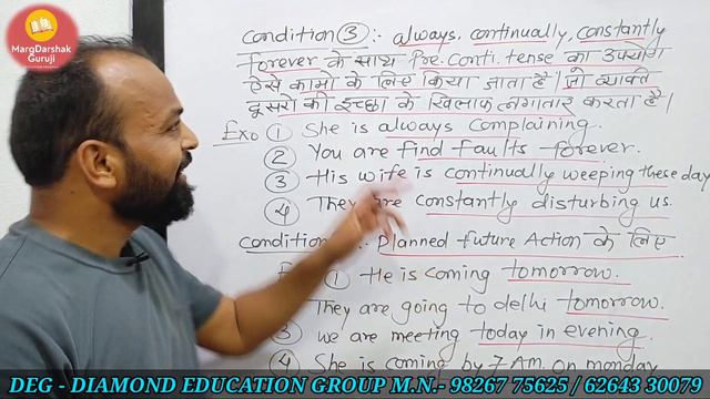 30 day Present Continuous Tense Daily routine me kese use kare смотреть онлайн