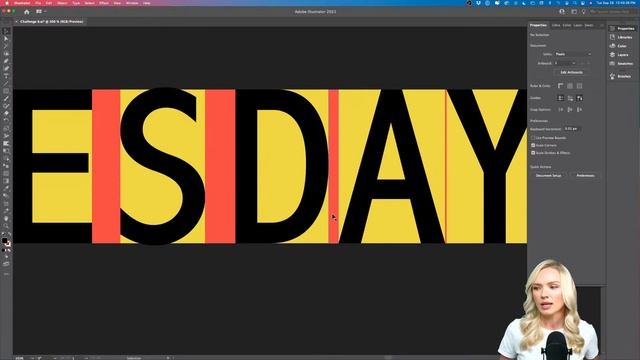 Illustrator Daily Creative Challenge - Wordmark Design | Adobe Creative Cloud смотреть онлайн