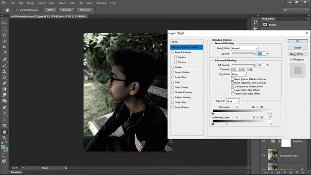 Cinematic Movie Effect Color Grading | Photoshop Tutorial / Easy / Yoze Tech / With Action ? смотреть онлайн