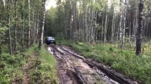 Нива на тракторной резине