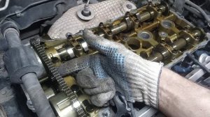 Kia-Hyundai G4KE - Состояние Цепи ГРМ на пробеге 247 400