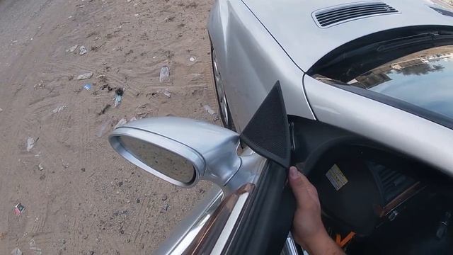 Mercedes S 550 w221 front door panel card removal and flappy door stop fix. смотреть онлайн