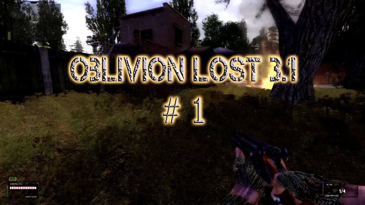 Shadow of Chernobyl Oblivion Lost 3.1 часть 1 Кордон. смотреть онлайн