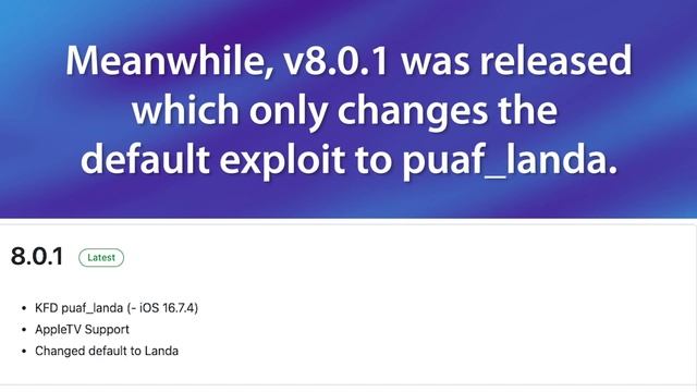 iOS 16 - 16.7.4 JAILBREAK NEWS: Misaka v8.0.1 RELEASED With Support For iOS 16 - 16.7.4, ALL DEVICE смотреть онлайн