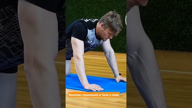 Комплекс упражнений от боли в спине!.#спина #больвпояснице #тренировка #растяжка смотреть онлайн