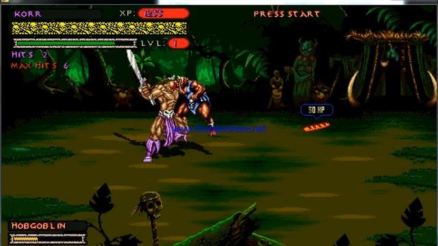 Weaponlord Project - Openbor Ultimate Barbaric game: early map system смотреть онлайн