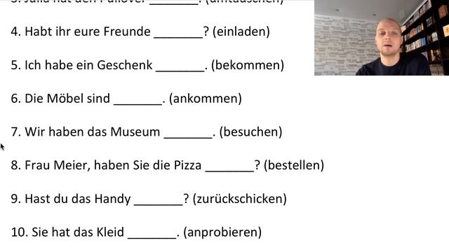 НЕМЕЦКИЙ, ТЕСТ А1+. Что нужно знать на уровень А1+ Goethe. Грамматика. Проверить свои знания. смотреть онлайн